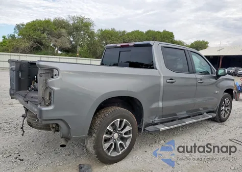 2021 Chevrolet Silverado C1500 Lt из США, поврежденный, VIN 3GCPWCED4MG207857